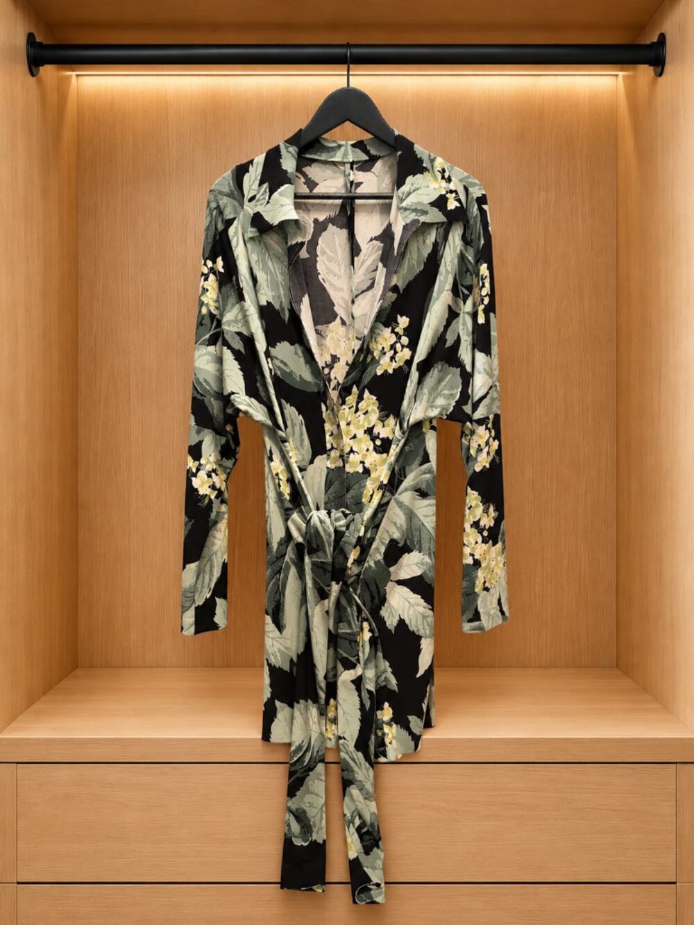 Norma Kamali x REVOLVE Mini Tie Front NK Shirt Dress